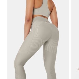 Fanka Body Sculpt 7/8 Leggings (Reversible Wear) - Bleached Sand / XL no pockets